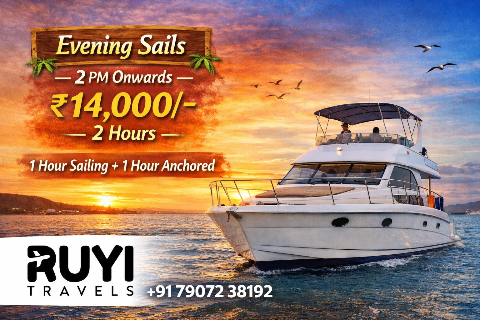 Aloha Luxury Yacht – 12 Guests Private Charter