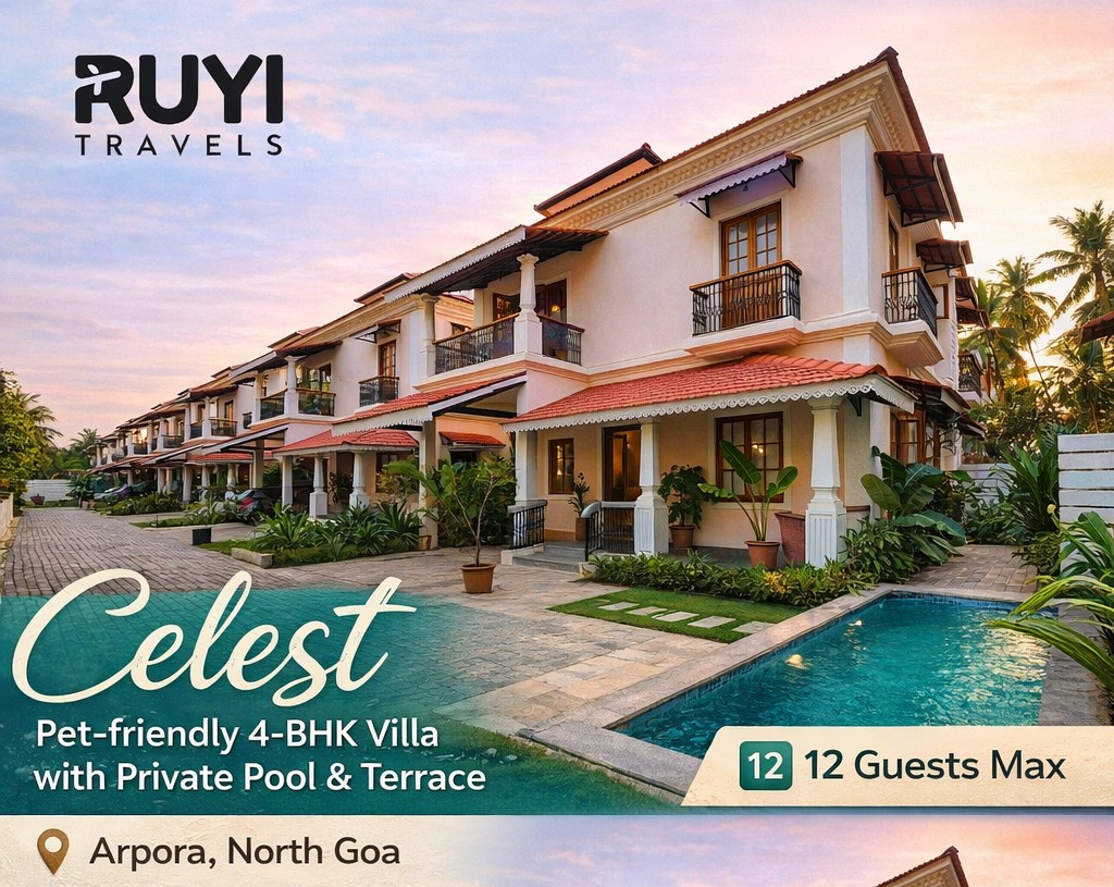 Vaas Celest | Pet-friendly 4-BHK Villa with Private Pool & Terrace