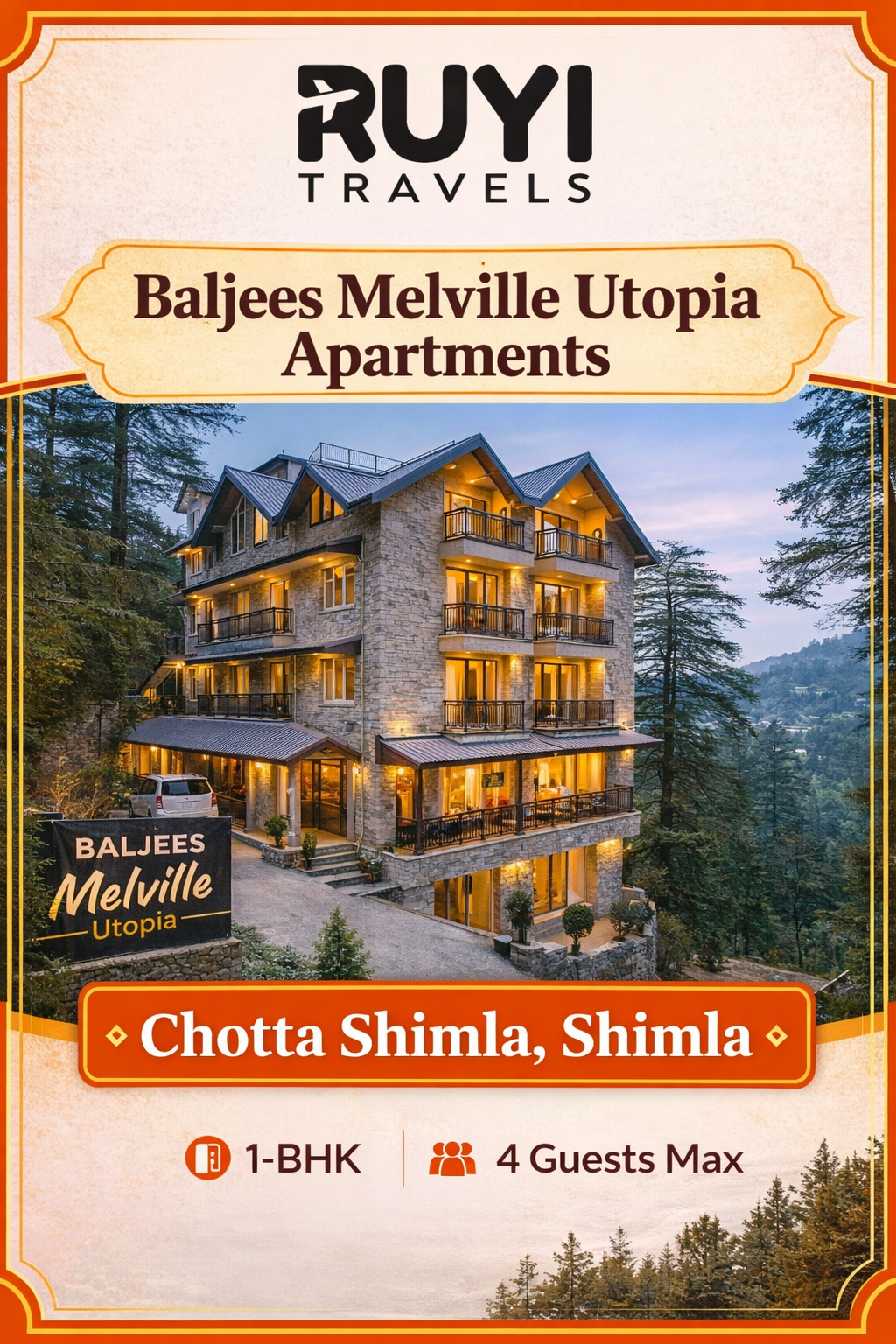 Vaas Baljees Melville Utopia Apartments | 1-BHK | Kitchen | Lift