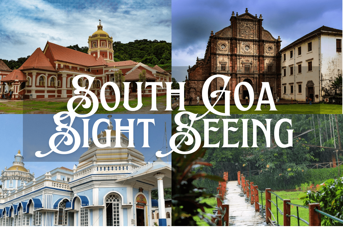 South Goa Sight Seeing by Taxi -upto 4 Pax