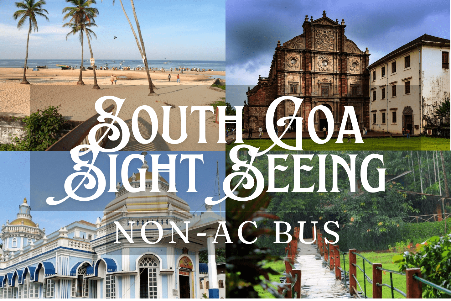 Goa Sight Seeing by Non AC Bus