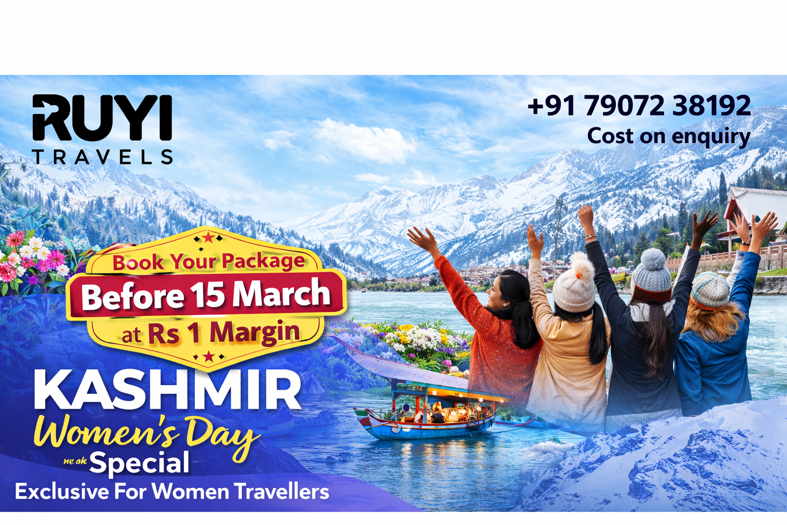 A Dreamy Women-Only Getaway to Kashmir with RuYI Travels